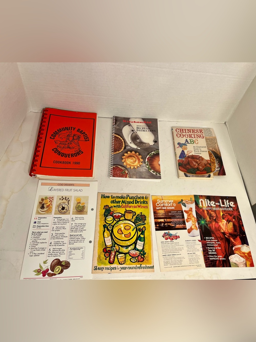 RECIPE BUNDLE - Vintage & Classic Home-Cooked Kitchen Meals & Beverages